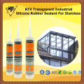 RTV Transparent Industrial Silicone Rubber Sealant For Stainless